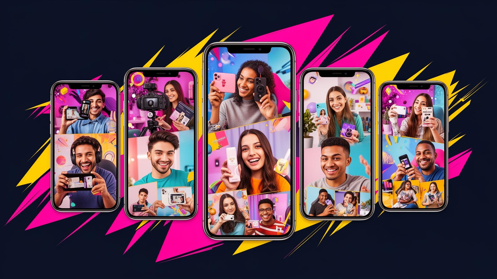 Creator UGC collage